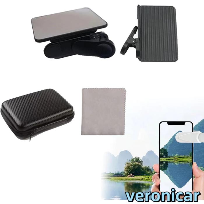 Klip Cermin Refleksi Kamera Smarthphone Kit Aksesoris Fotografi Kompatibel Handphone & Kamera-Ver 3C