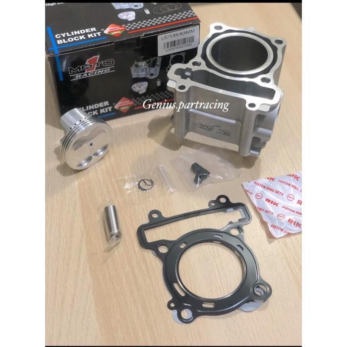BLOK SEHER  JUPITER MX -  VIXION - MX KING - XABRE - R15 UK 63MM MOTO 1 ORI