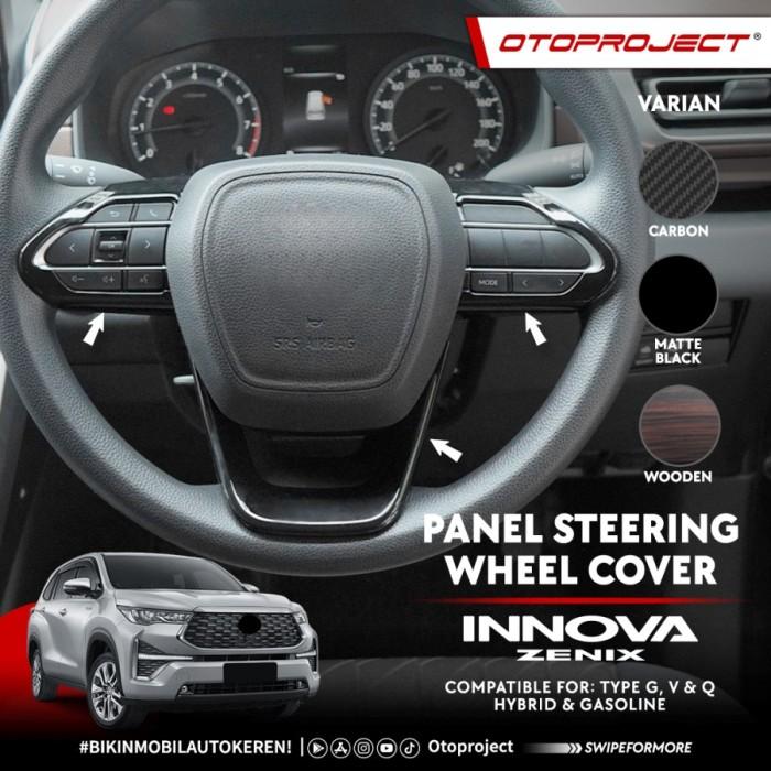 Termurah Cover Panel Steering Wheel All New Innova Zenix Otoproject (3 Pcs)