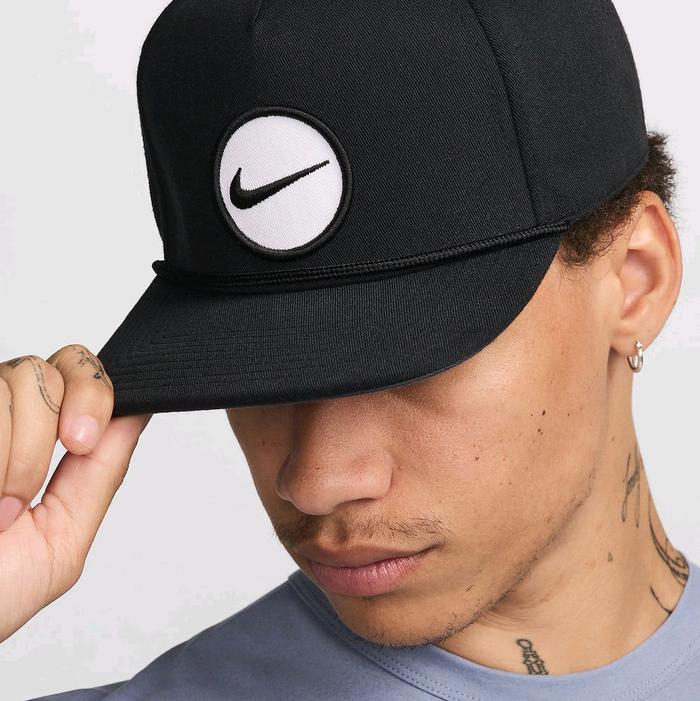 Nike True GOLF Rope Hat Snapback Faded Black Original