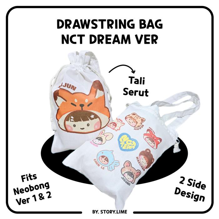 Drawstring Bag Neobong Totebag Serut NCT Lightstick KPOP