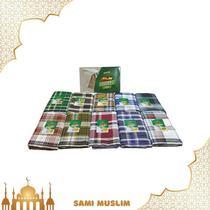 SARUNG ATLAS FAVORIT 500/ sarung atlas favorit