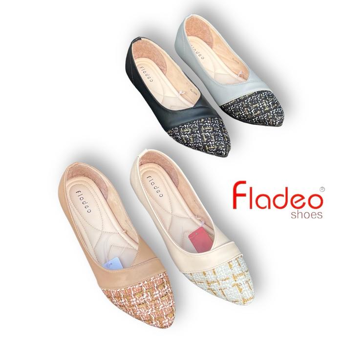 Flat Shoes Terlaris Dari Fladeo Sepatu Wanita Kerja Kekinian real picture keren pansus kuliah
