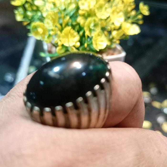 Cincin Batu Bacan Doko Natural - Produk dengan Judul Natural Cincin Batu Bacan Doko/Batu Bacan Natur
