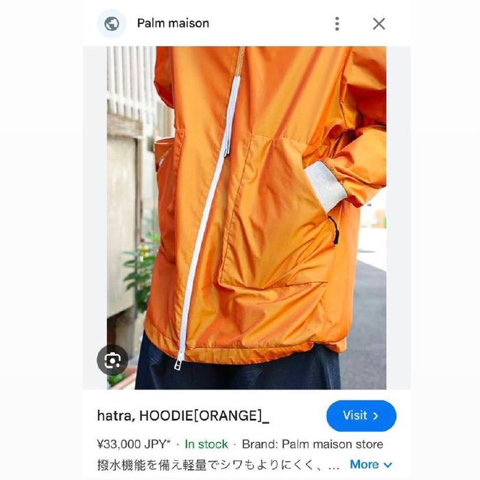 jaket Hatra Hatroid Japan size fit L oversize (seperti baru) 100% original 300526D