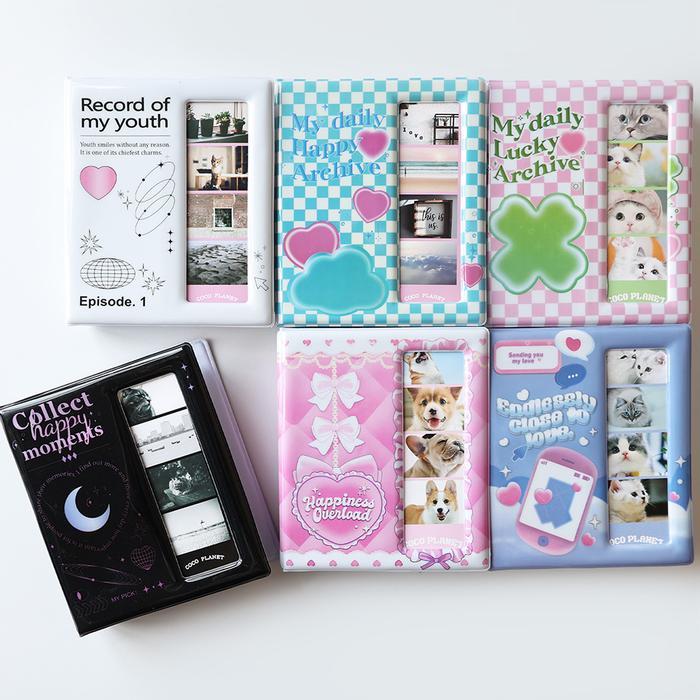 Album collect book kolbuk photostrip binder korea bookmark foto strip