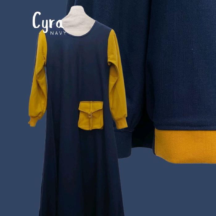 Zisheeri /Cyra By Zisheeri / Gamis Cyra By Zisheeri /Gamis Sporty /Gamis Casual / Gamis Modis / Gami