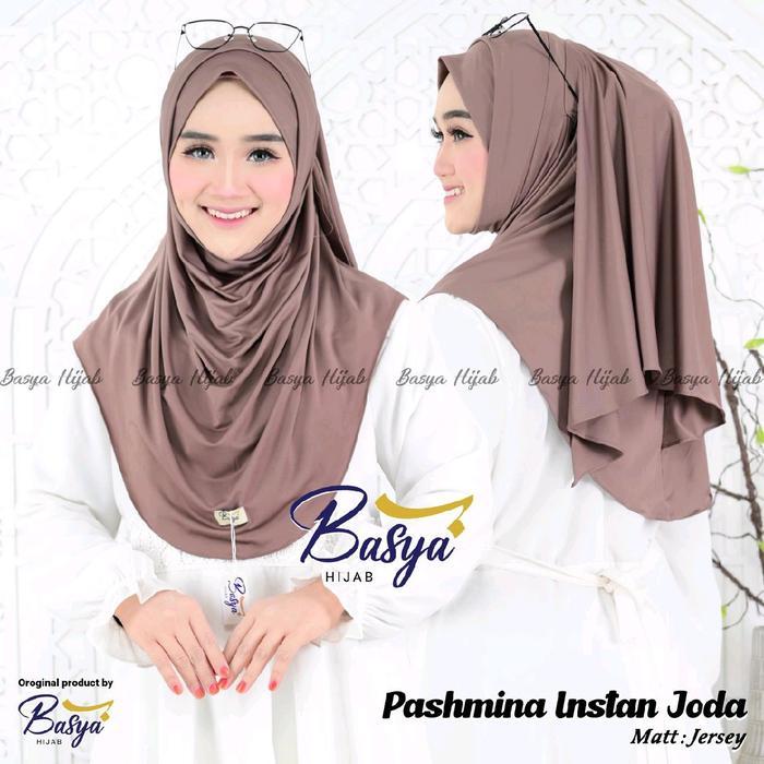 (BASYA) PASHMINA QOHIRA•hijab pashmina bergo •pashmina •pashmina kaos•jersey•