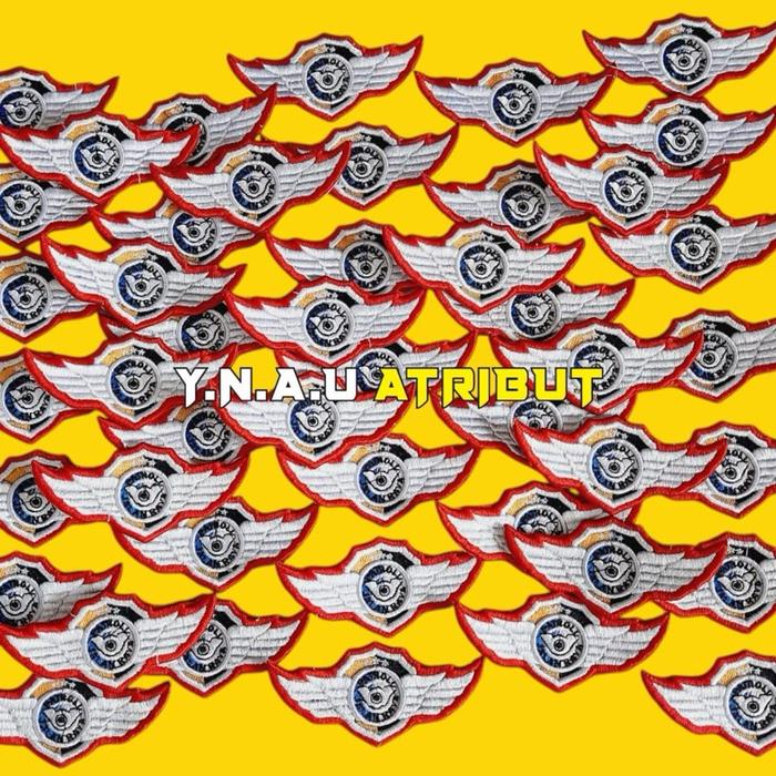Y.N.A.U. Atribut PDL Patroli lalu lintas Polri Bordir Timbul Exclusive Kain Komputer 3D untuk Kebutu