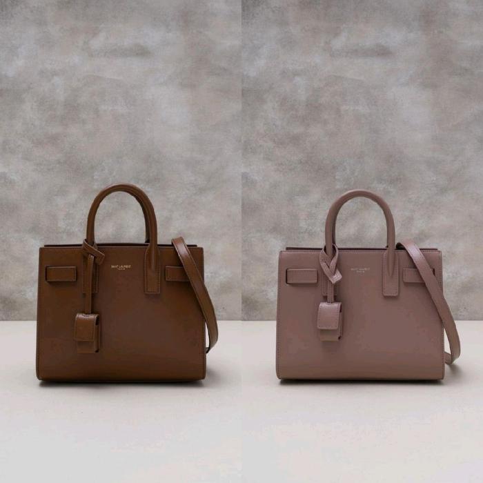 Saint Laurent YSL Sac De Jour Nano Smooth Leather