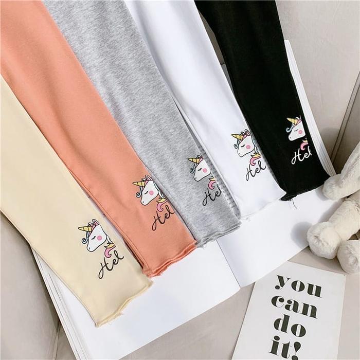 LEGGING ANAK UNICORN DTF PRINTING