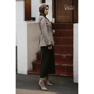 Poeva Blazer Fidelya Pv-0522002 / Tuneeca Poeva / Blazer Kekinian
