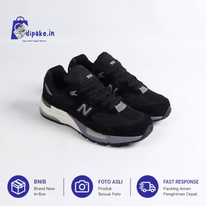 Sneakers NB M992BL Black Grey [BNIB]
