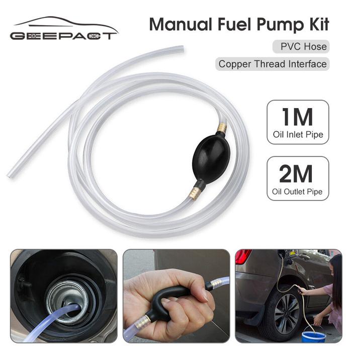 Geepact Pompa Transfer Minyak Air Pompa Manual Cairan Diesel Bensin