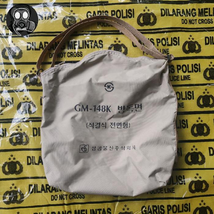 Gas Mask Bag Storage Bag Tas Penyimpanan Untuk Masker Gas CBRN Made Korea