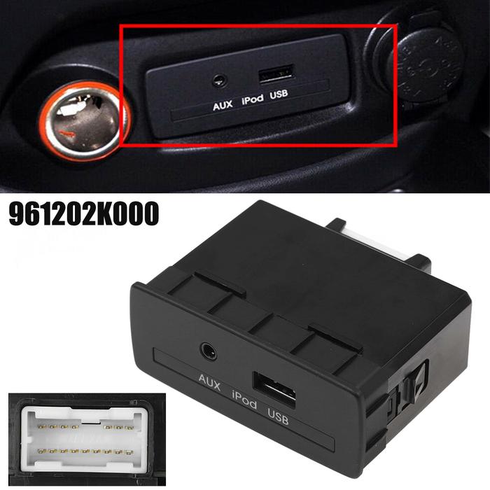 Car USB AUX Auxiliary Socket AUX Audio Interface Adapter