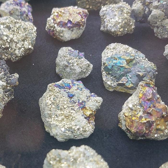 Natural Bahan Batu Pyrite ( Rough Pyrite )