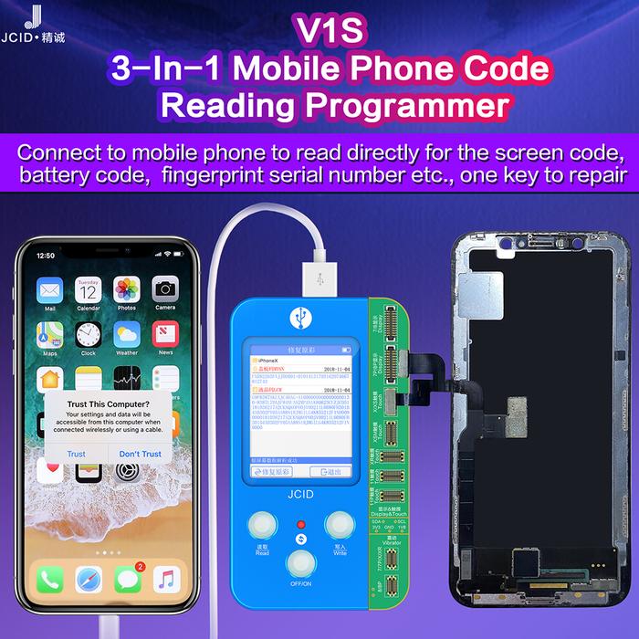 JC V1S for iPhone 7 8 X XSMAX 11Pro JC Dot Projector Photosensitive