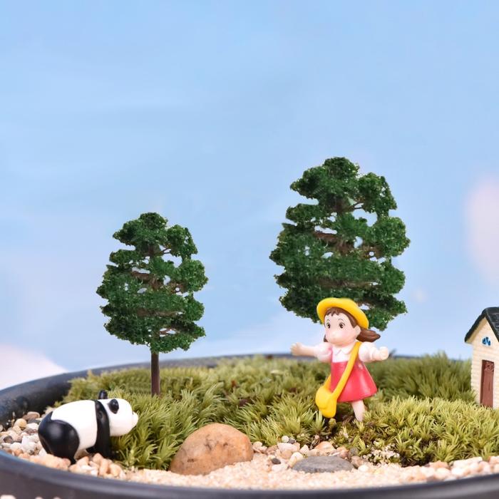 5Pcs Miniatur Pohon Cabang /Pohon Maket Miniatur Pohon Lonjong Diorama Arsitektur/Maket Pohon Oak Mi