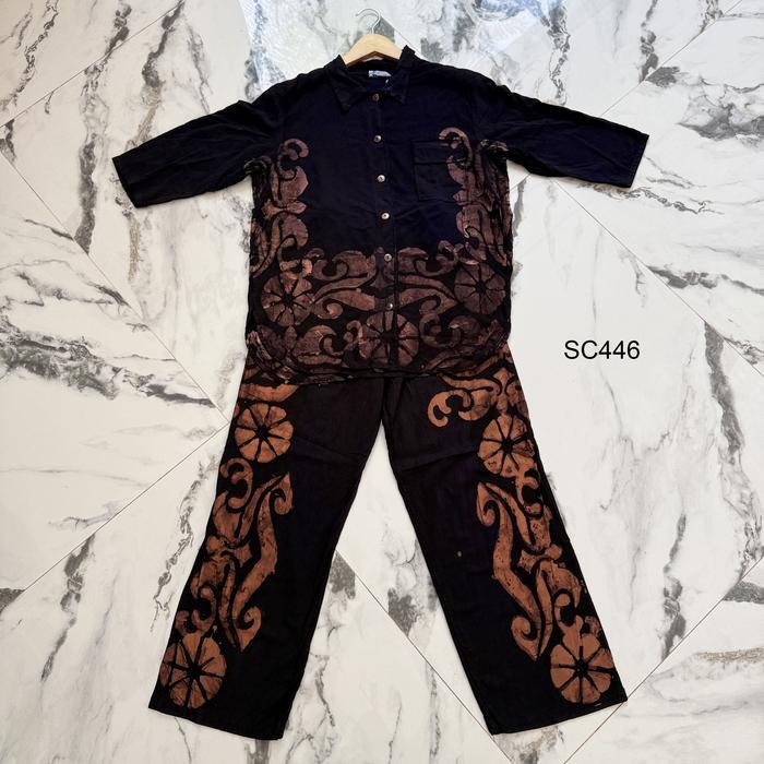 SC446   One Set batik cap Claudia Ld 110 By Vitelabatik