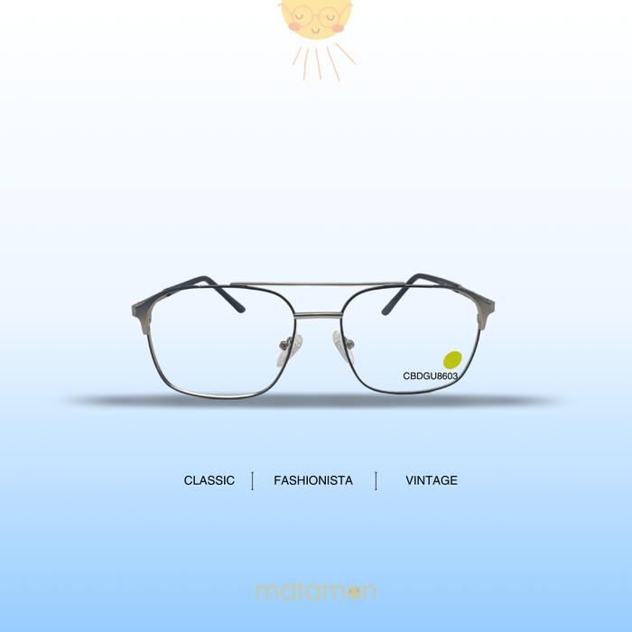 MATAMON Kacamata Frame Aviator CBDGU8603SILVER