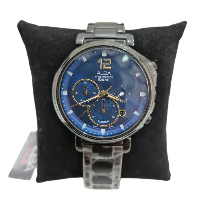 Alba AT3E21X1 crono black pria original