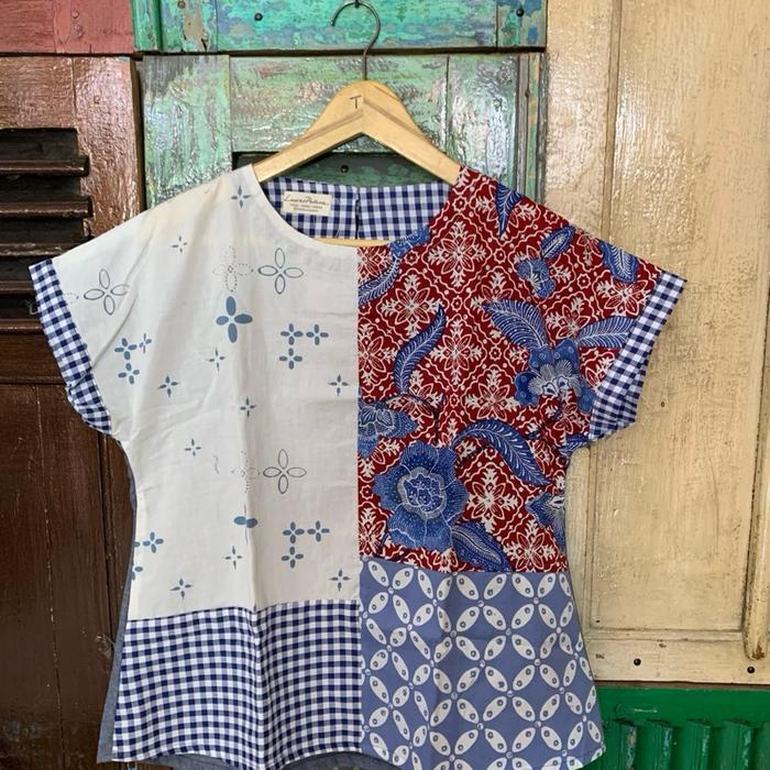Batik Luwes putera -  Atasan Blus