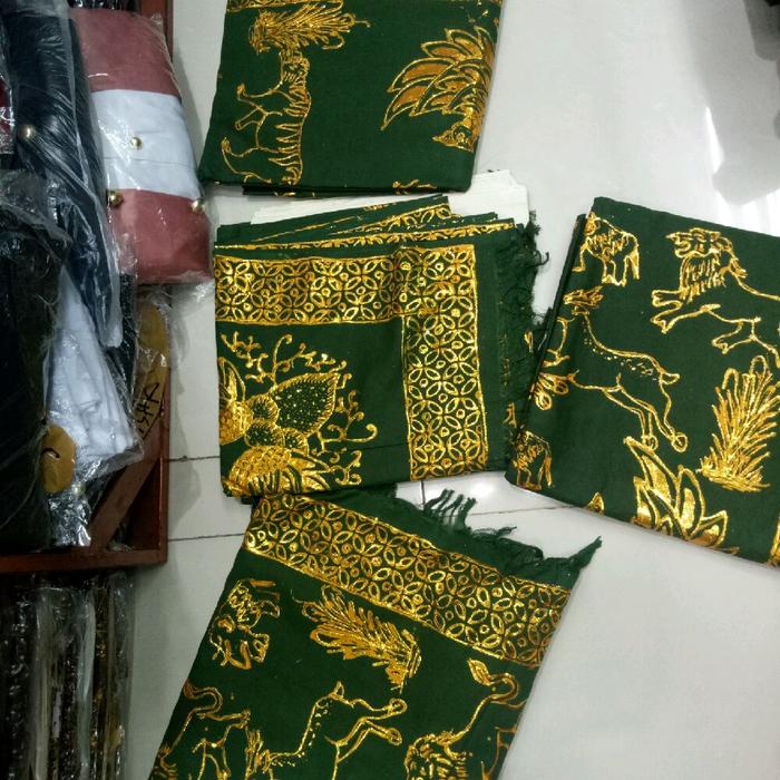 baju dodot pengantin alas alasan lembaran