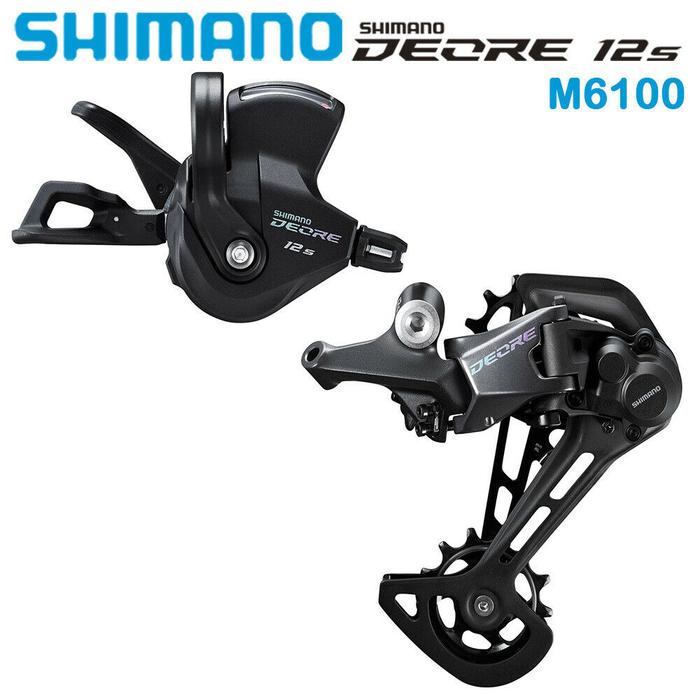 SHIMANO DEORE M6100 SLX M7100 M7120 XT M8100 M8120 12 kecepatan kanan