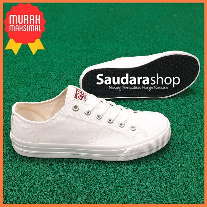 Sepatu Ventela Basic White Lc / Sepatu Ventela Basic Putih Low Spesial