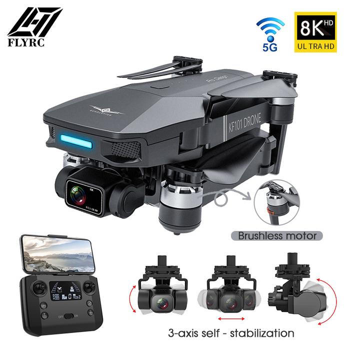 New Keep pro KF101 GPS Drone 4K 8k HD Camera gps 5G Wifi Anti-Shake