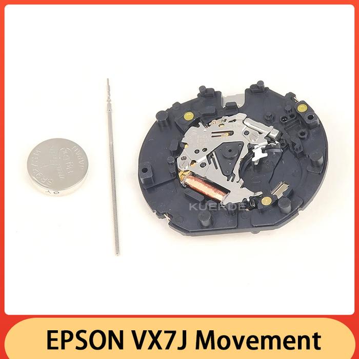 Japan VX7J VX7JE Quartz Movement 6 Hands 3/6/9 Small Second Watch Movement Accessories Accurate Trav