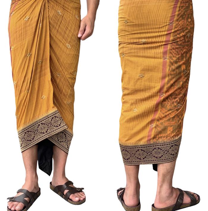Saput Endek Kuning Metepi