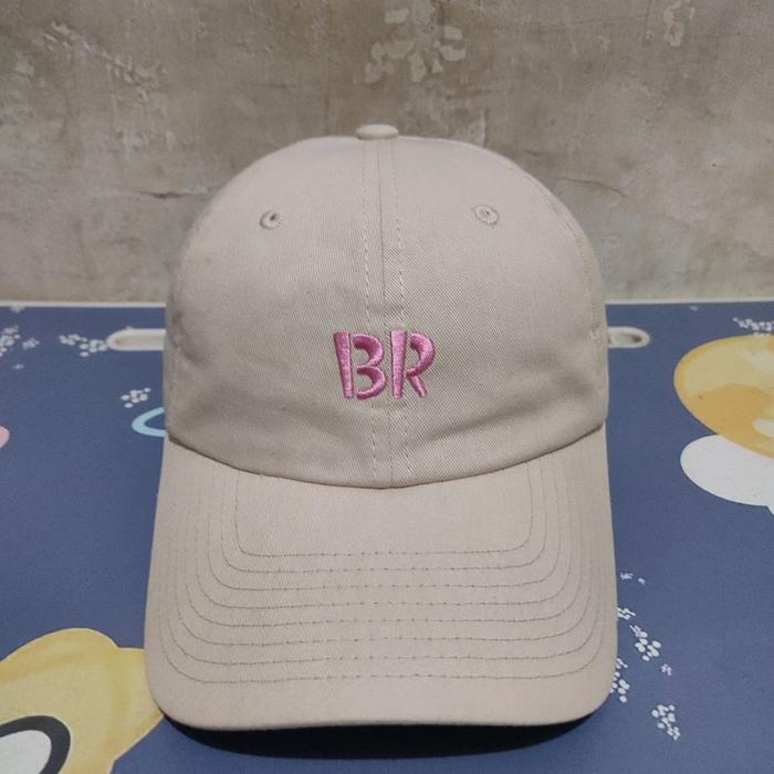 Topi Caps Baskin Robbins Logo BR Coksu