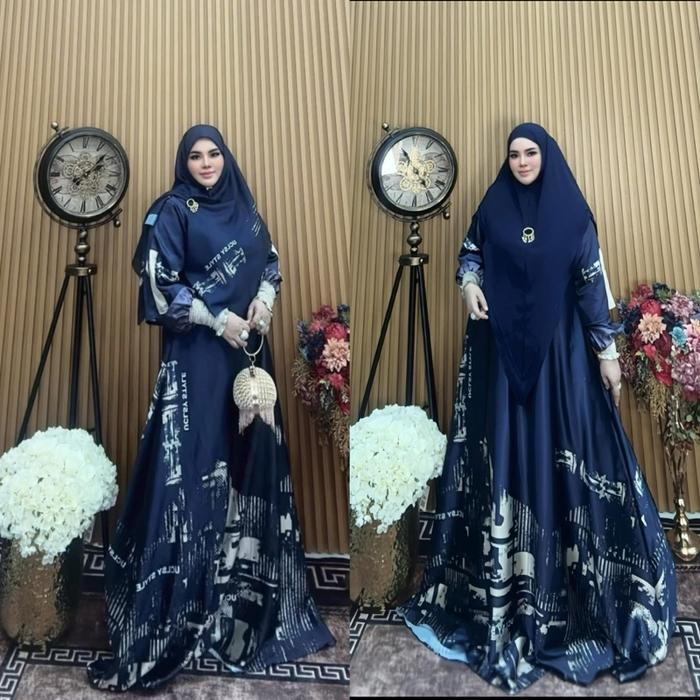 Ready Gamis set 2 Hijab Syari dan Scraft TERBARU BY UCL SYARI