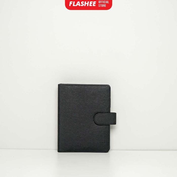 Flashee Binder Kulit Polos Eksklusif Levi Binder A6 Cover Agenda Binder Tabungan Uang Stationery Kul