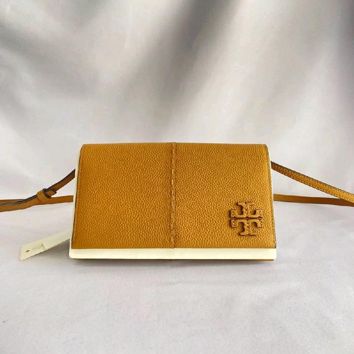 tas wanita tb mcgraw wallet crossbody tiramisu vj