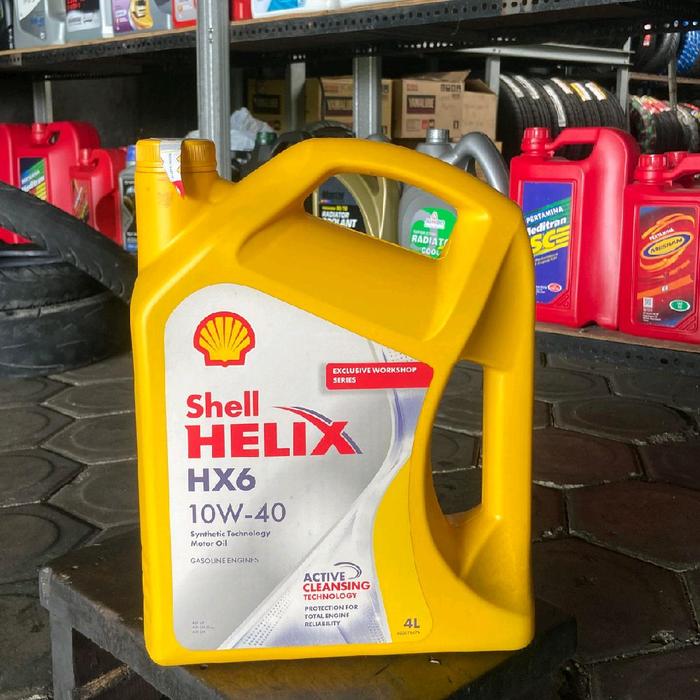 OLI SHELL HELLIX HX6 10W-40 4Liter