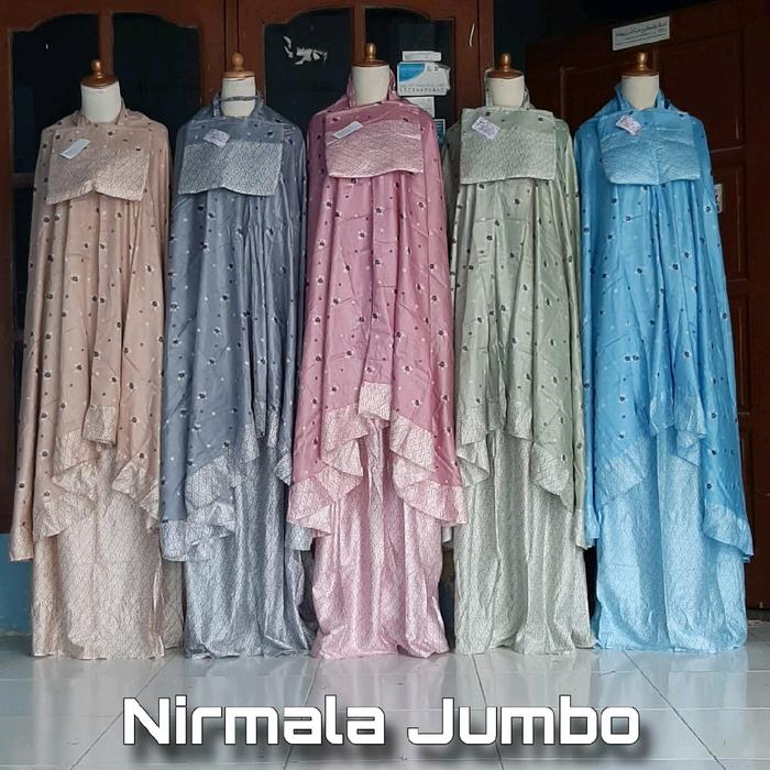 mukena Nirmala jumbo, mukena, dewasa