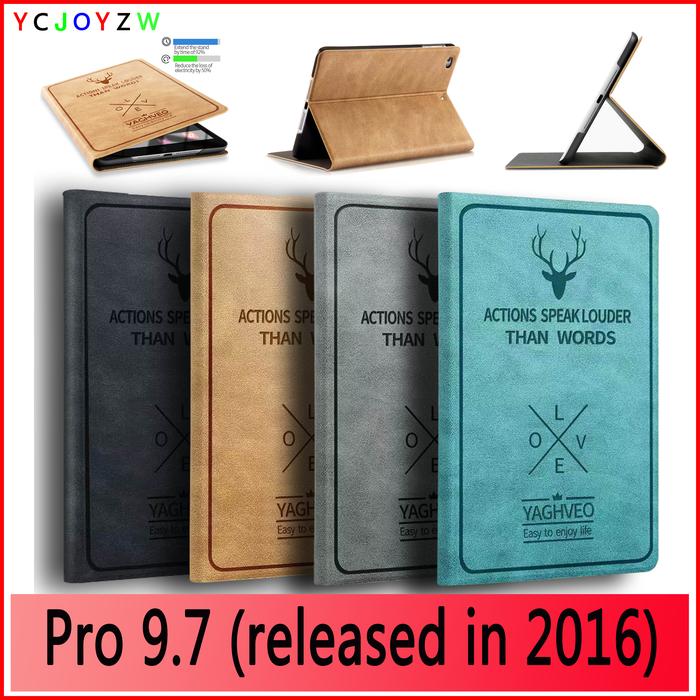 For 2016 Apple iPad Pro 9.7 inch Case A1673`1674`A1675 Deer Head