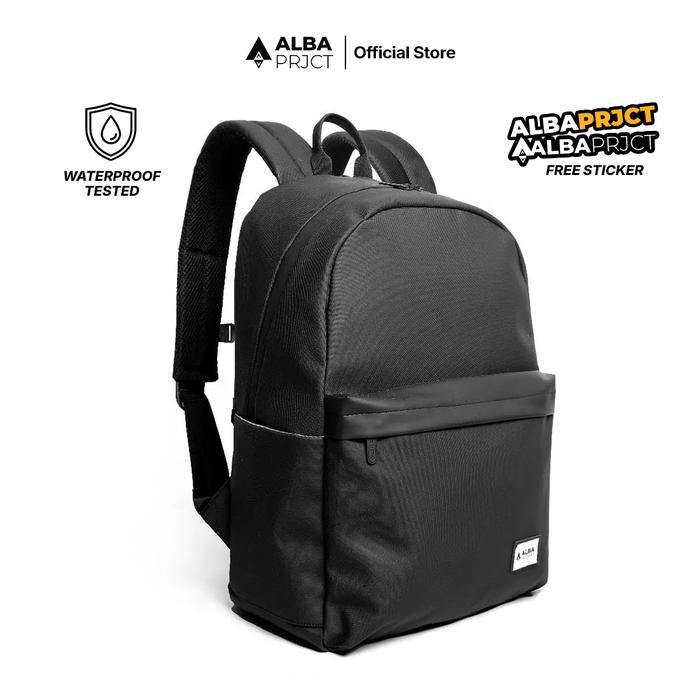 Alba Project - Backpack Pedro - Tas Ransel Laptop Pria Wanita Anti Air Sekolah Kerja Laptop