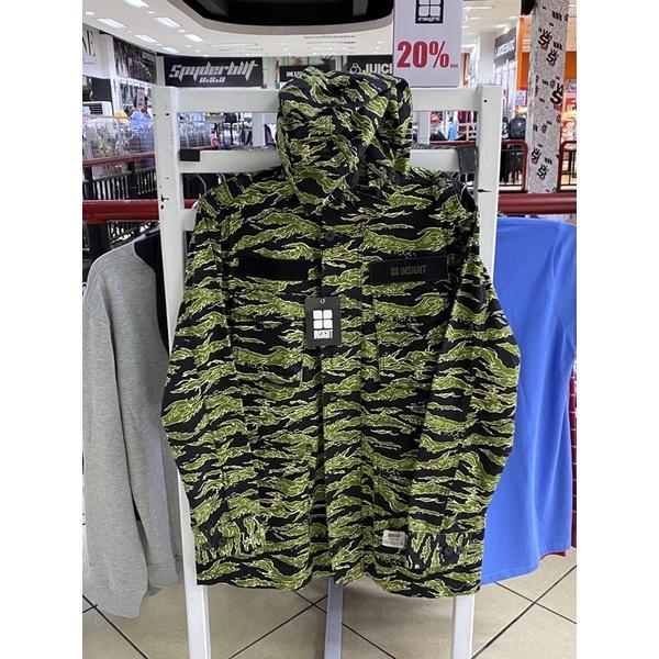 Jaket Insight Pria Tiger Camo Army Original