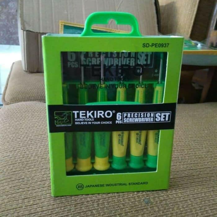 Tekiro Precision Electro Screwdriver Set 6Pcs