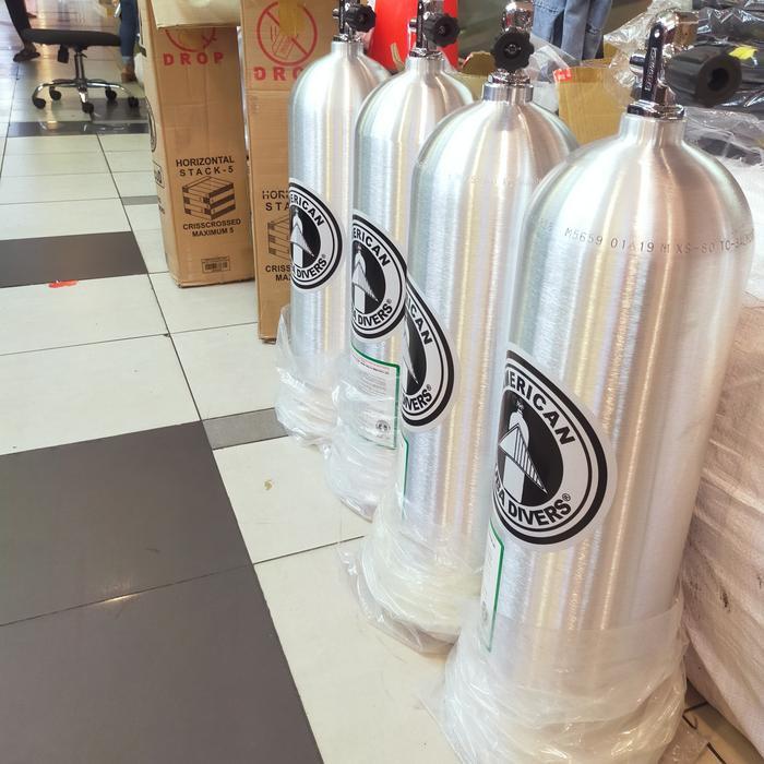 Tabung Selam 80 Cuft AMSCUD / Tabung Scuba / Tank Dive Promo
