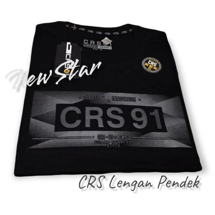 [COD]Kaos Oblong Pria Distro CRS 91 Lengan Pendek Basic/Kaos CRS 91 Basic Terbaru /Kaos Oblong Pria 