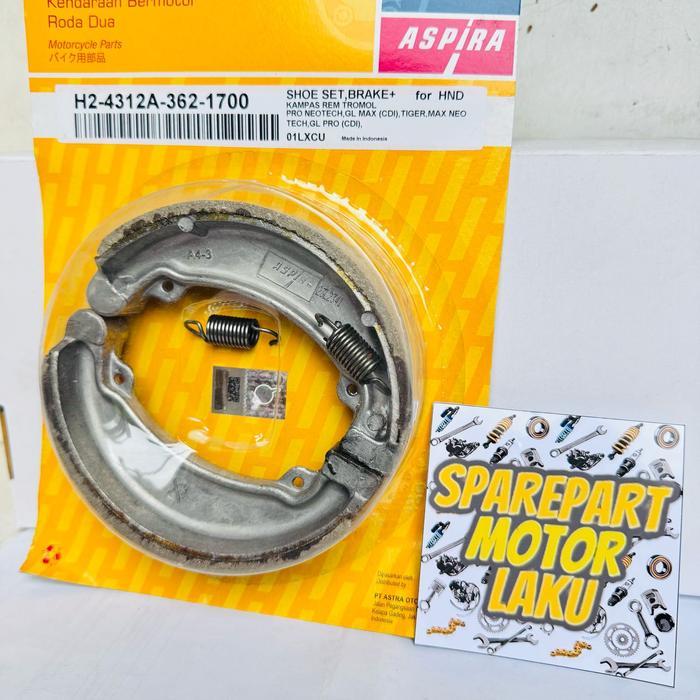 KAMPAS REM BELAKANG tromol GL MAX GL PRO NEOTECH TIGER GL PRO ASPIRA