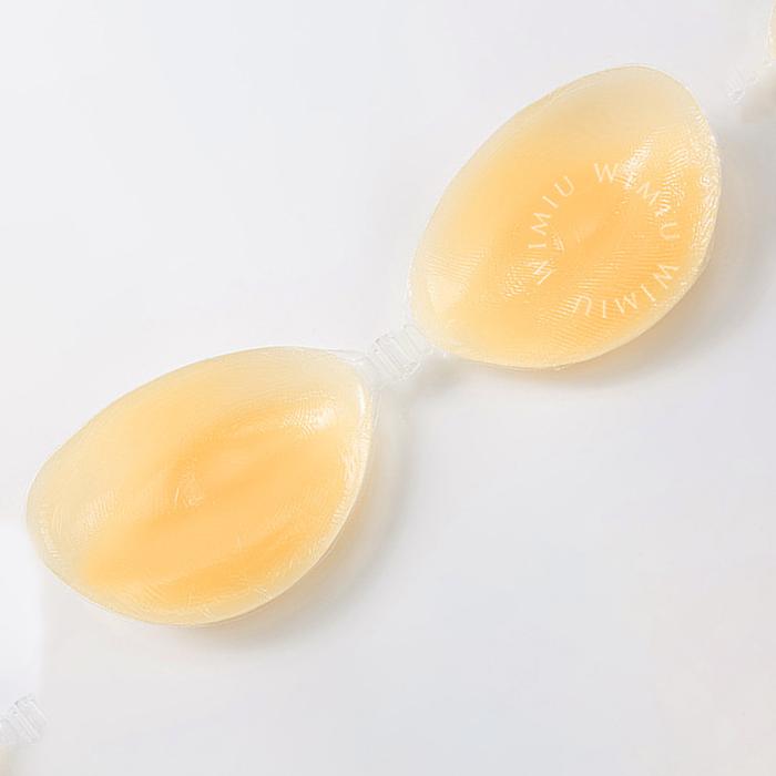 WIMIU BRA TEMPEL SILIKON BH SILICONE PREMIUM PUSH UP TEMPEL NIPPLE COVER PAD LEMBUT LEBIH TEBAL 0336
