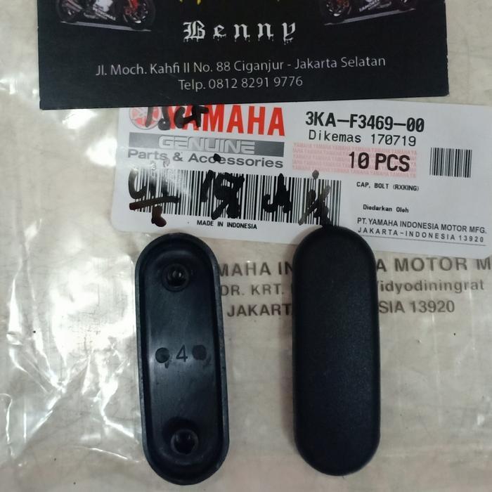 Tutup kleman segitiga stang RX-King.