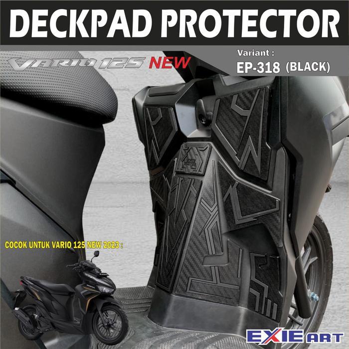 DECKPAD KARET KENDARAAN VARIO 125 NEW 2023 - TANKPAD VARIO - AKSESORIS VARIO 125 NEW