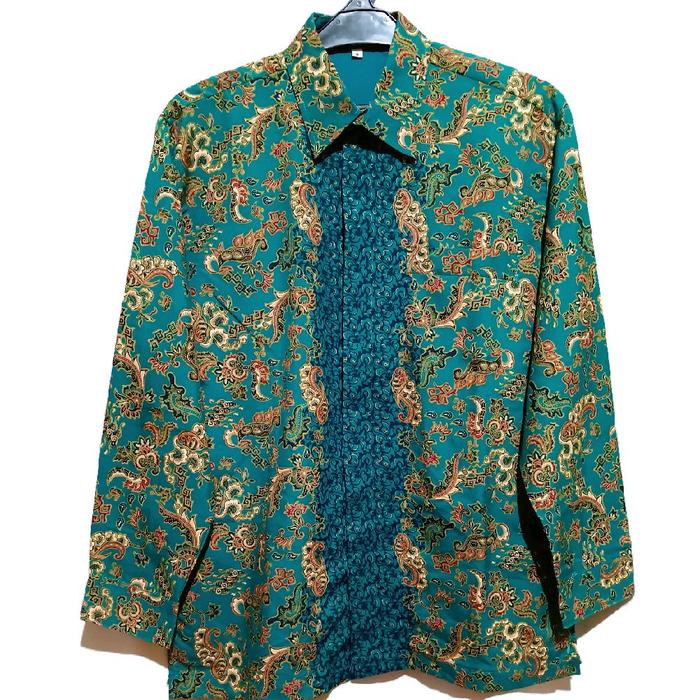 kemeja batik silk by bali lestari branded semi sutra